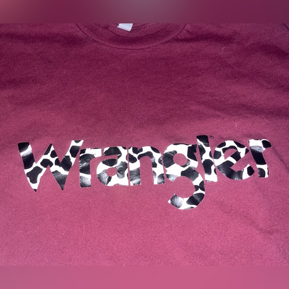 Wrangler cowprint graphic tshirt - Picture 2 of 4